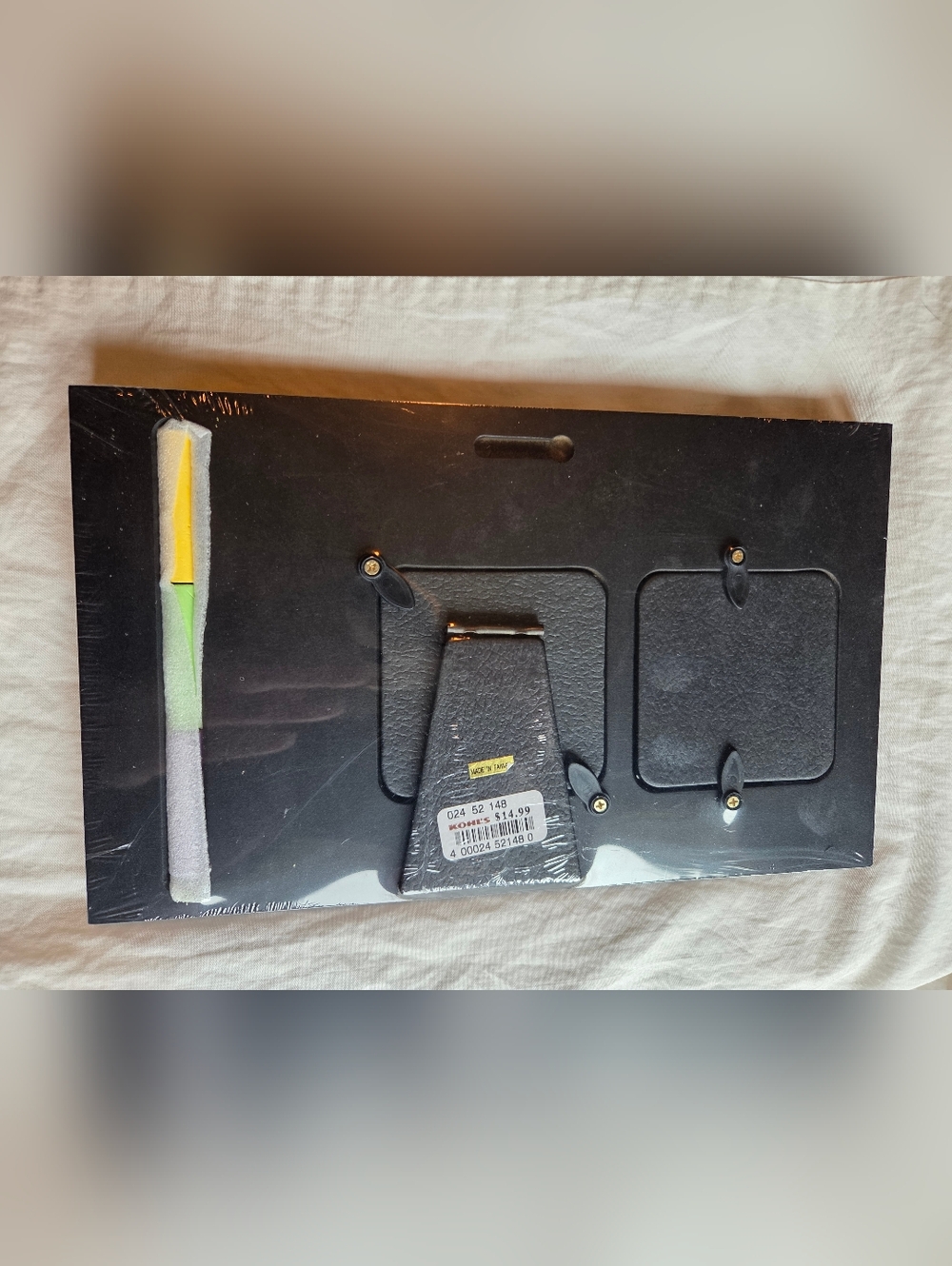 New In Box! Images Dual Photo Frame With Chalk - Math Equation - Picture 2 of 4